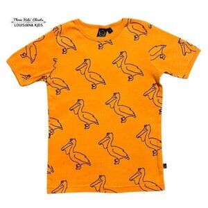 idaT Denmark Sz 128 (8Y) Orange Pelican Shirt